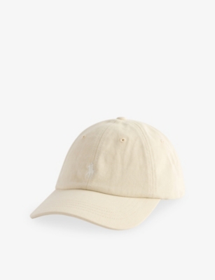 POLO RALPH LAUREN: Sport Logo-Embroidered Cotton-Twill Baseball Cap