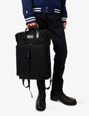 POLO RALPH LAUREN: Tote-Handle Canvas Backpack