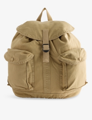 Polo Ralph Lauren Mens  Two-pocket Canvas Backpack
