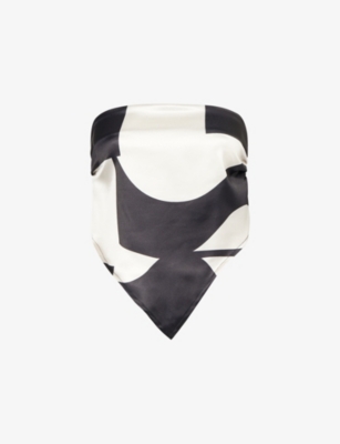 4TH & RECKLESS: Iris Pointed-Hem Bandeau Top