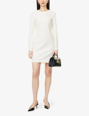 MAX MARA: Bartolo round-neck stretch-scuba mini dress