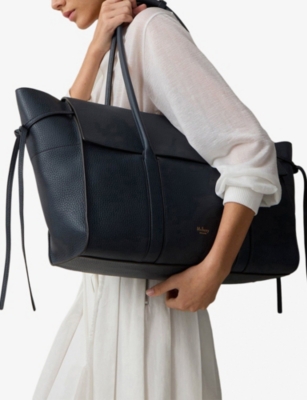 MULBERRY: Bayswater Soft Large Grained-Leather Tote Bag