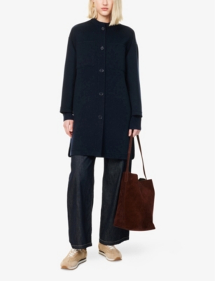 S MAX MARA: Miriam Double-Breasted Wool Coat