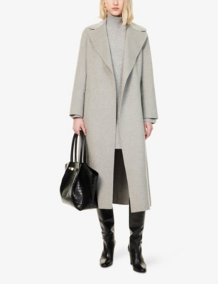 S MAX MARA: Paolore Flared Wool Coat