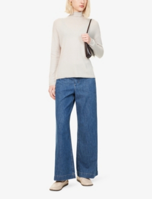 S MAX MARA: Buono Wide-Leg Denim Jeans