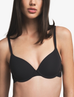 SKIMS: Fits Everybody Lace Wing T-Shirt Bra