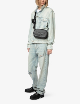 Zadig & Voltaire Womens Rock With You Leather Bag Black In Black