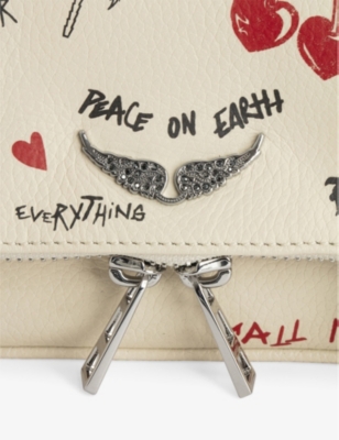 ZADIG&VOLTAIRE: Rock Nano Leather Clutch Bag