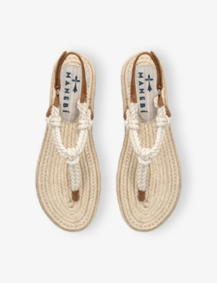 MANEBI: Twisted-Rope Jute Sandals