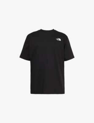THE NORTH FACE MENS THE NORTH FACE GRAPHIC-PRINT OVERSIZED-FIT COTTON-JERSEY T-SHIRT 