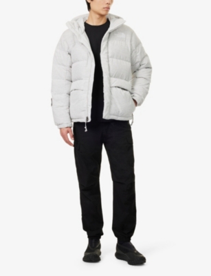 THE NORTH FACE MENS RE-GRIND HIMALAYAN PARKA SHELL-DOWN JACKET WHITE 