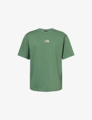 THE NORTH FACE MENS THE NORTH FACE HERITAGE SHORT-SLEEVE COTTON-JERSEY T-SHIRT 
