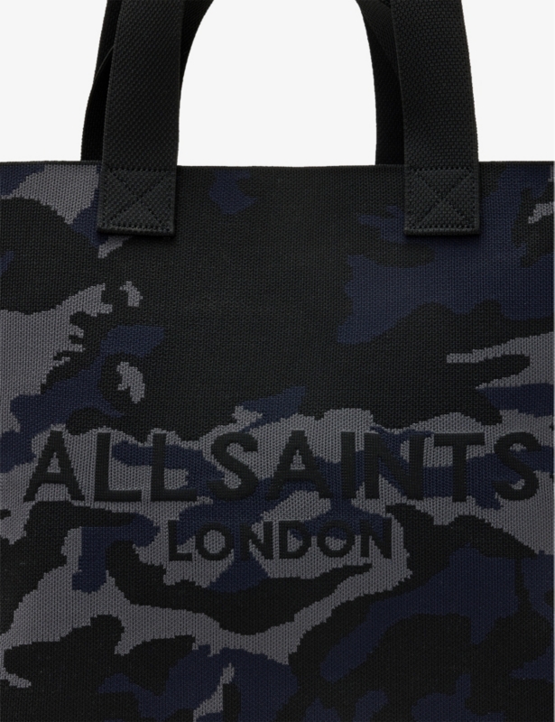 Izzy Camo Knitted Tote Bag