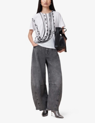 ALLSAINTS: Briar graphic-print cotton T-shirt