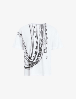 ALLSAINTS: Briar graphic-print cotton T-shirt