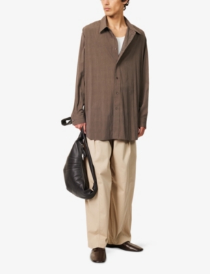 LEMAIRE: Loop Long-Sleeves Woven Shirt