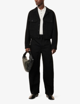 LEMAIRE: Trucker Two-Buttoned-Pockets Relaxed-Fit Denim Jacket