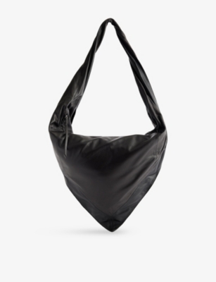 LEMAIRE: Scarf Leather Shoulder Bag
