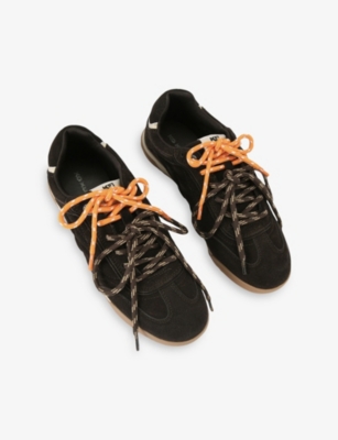 KG KURT GEIGER: Levon Faux-Leather Trainers