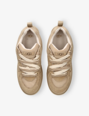 Shop Ugg Mens  Lo Lowmel Suede Low-top Trainers