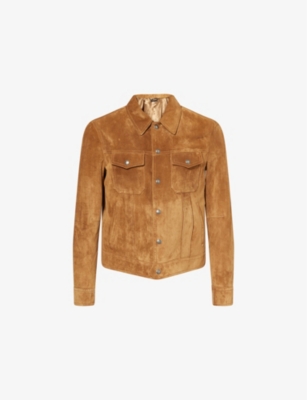 TOM FORD: Slim-Fit Suede Jacket