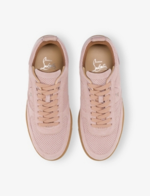 CHRISTIAN LOUBOUTIN: Tutti Rui Donna Leather Low-Top Trainers