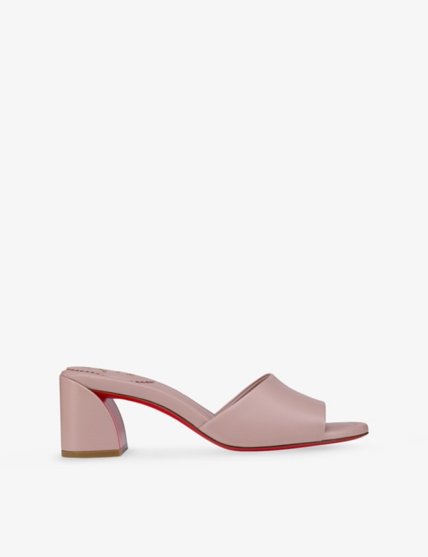 Jane 55 Leather Mules