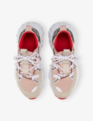 CHRISTIAN LOUBOUTIN: Trailnrun Donna Leather-Blend Trainers