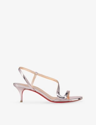 CHRISTIAN LOUBOUTIN: Rosalie 55 Leather Heeled Sandals