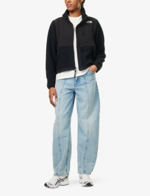 THE NORTH FACE: High-Neck Three-Zip-Pockets Relaxed-Fit Retro Denali Fleece Jacket