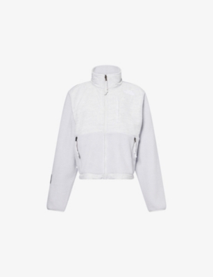 THE NORTH FACE WOMENS NATURAL REGRIND DENALI PANELLED FLEECE JACKET 