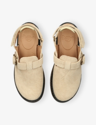 DR MARTENS: Kids' Jorjie Suede Mules