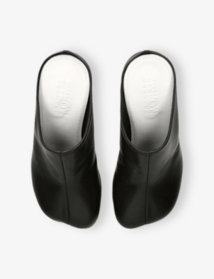 MM6: Anatomic Slipper Leather Wedge Heel