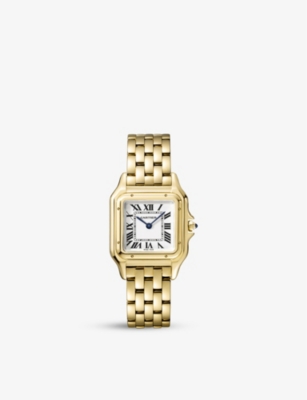 Cartier Yellow Gold Crwgpn0008 Panthère De  Small 18ct Yellow-gold Quartz Watch