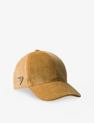Prada Corduroy Baseball Cap
