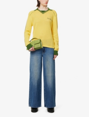 HOUSE OF SUNNY: Keepers Fishnet-Pattern Cotton-Knit T-Shirt