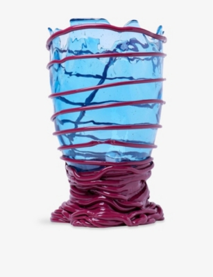 Fish Design Pompitu II resin vase 36cm