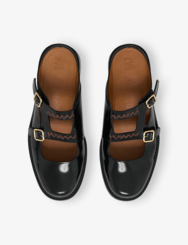 Bambi 3.0 Double-Buckle Leather Loafers