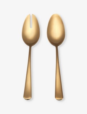 FABLE: Matte Stainless-Steel Serving Spoons