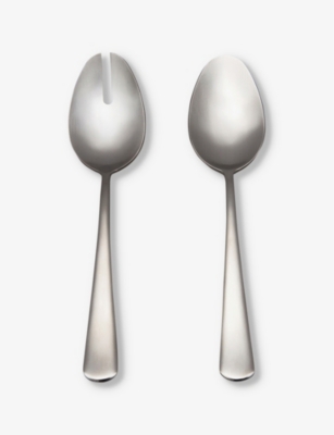 FABLE: Matte Stainless-Steel Serving Spoons