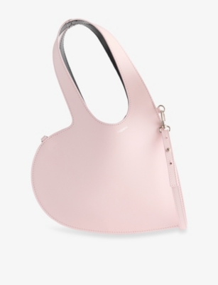 COPERNI: Baby Heart Leather Cross Body Bag