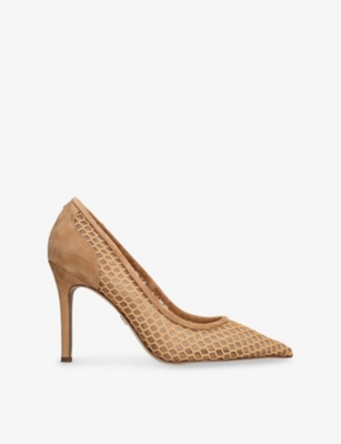 SAM EDELMAN: Hazel Pointed-Toe Mesh Courts