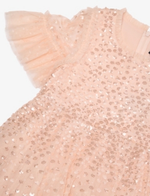 NEEDLE AND THREAD: Scatter Dot Sequined Tulle Dress 4-10 Years