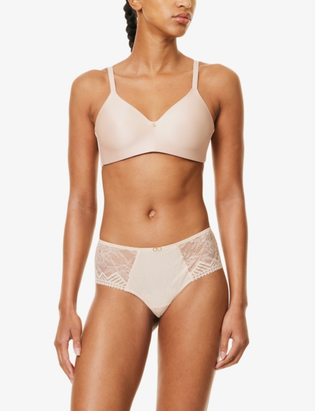 C Jolie Wirefree Memory-Foam T-Shirt Bra
