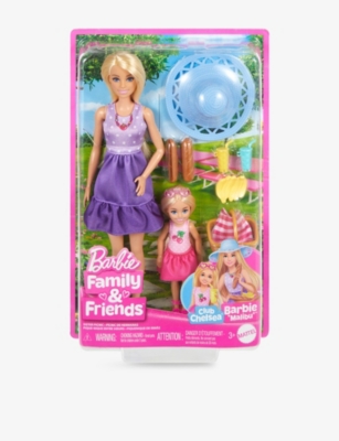 BARBIE: Family and Friends Malibu and Chelsea Picnic Playset