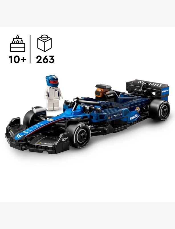 LEGO® Speed Champions 77249 Williams Racing FW46 F1® Race Car Playset