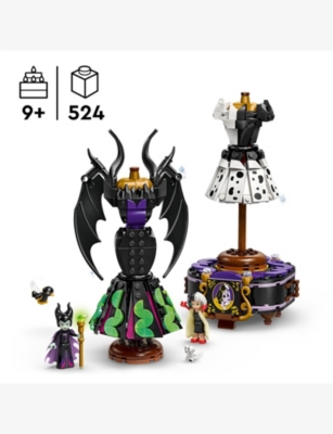 LEGO: LEGO® Disney 43262 Maleficent's and Cruella De Vil's Dresses Playset