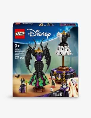 LEGO: LEGO® Disney 43262 Maleficent's and Cruella De Vil's Dresses Playset
