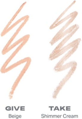 Morphe Bi-liner Dual-ended Gel Pencil Eyeliner 1g Give Or Take In Give Or Take
