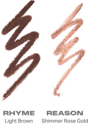 MORPHE RHYME OR REASON BI-LINER DUAL-ENDED GEL PENCIL EYELINER 1G 